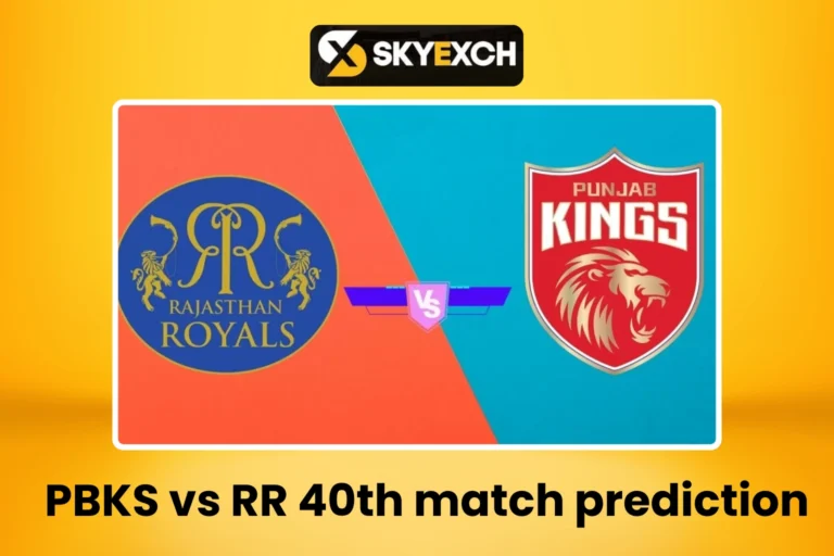 PBKS vs RR 40th match