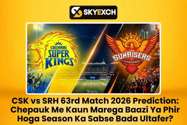 CSK vs SRH 63rd Match